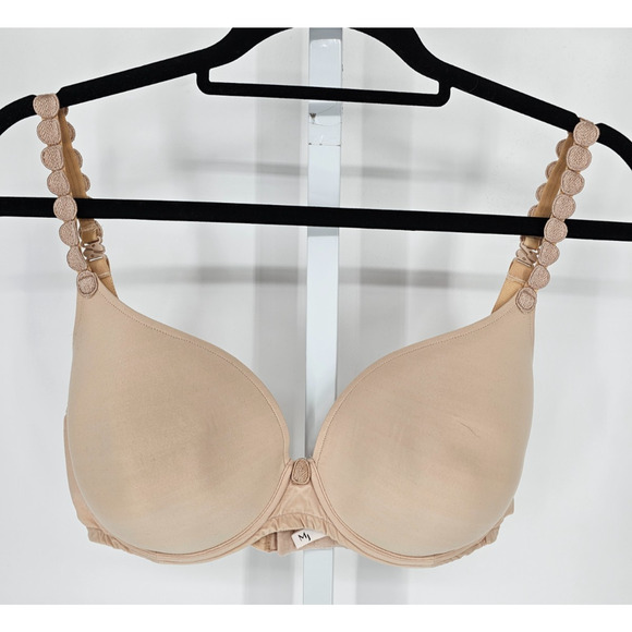 Marie Jo Other - Marie Jo Womens Sz 38D Lightly Padded T Shirt Bra Solid Beige